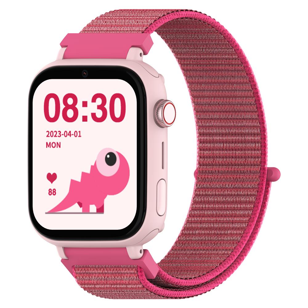 Reloj Smartwatch DCU KIDS PRO,  negro + tela rosa